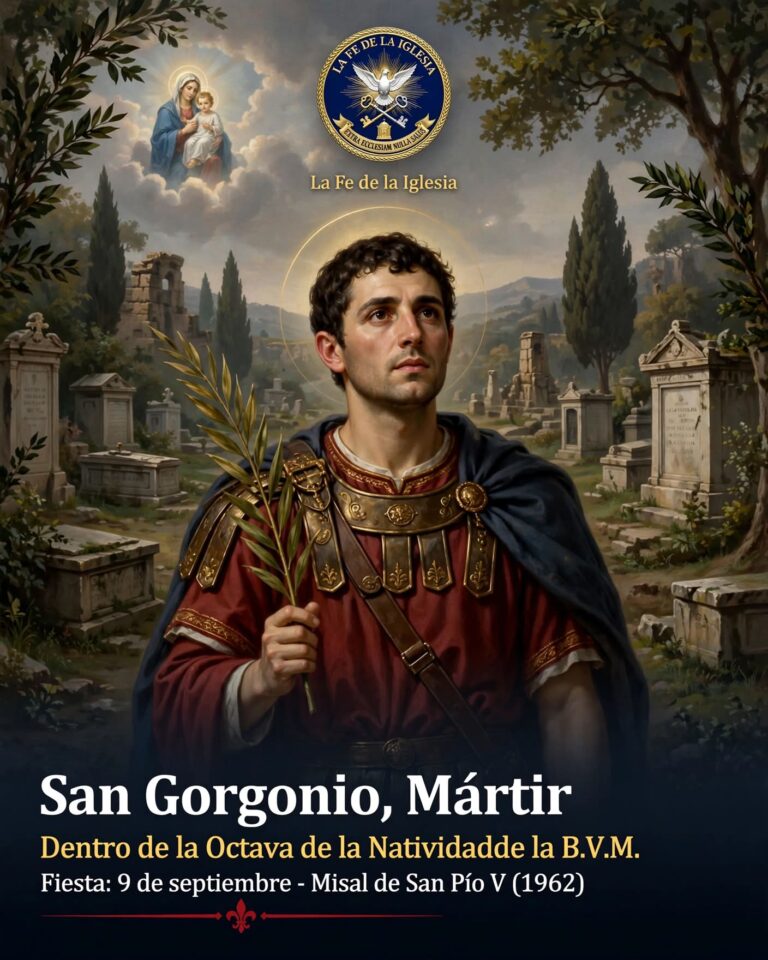 Hoy 9 de septiembre, la iglesia tradicionalmente celebra la fiesta de San Gorgonio, el oficial que prefirió…