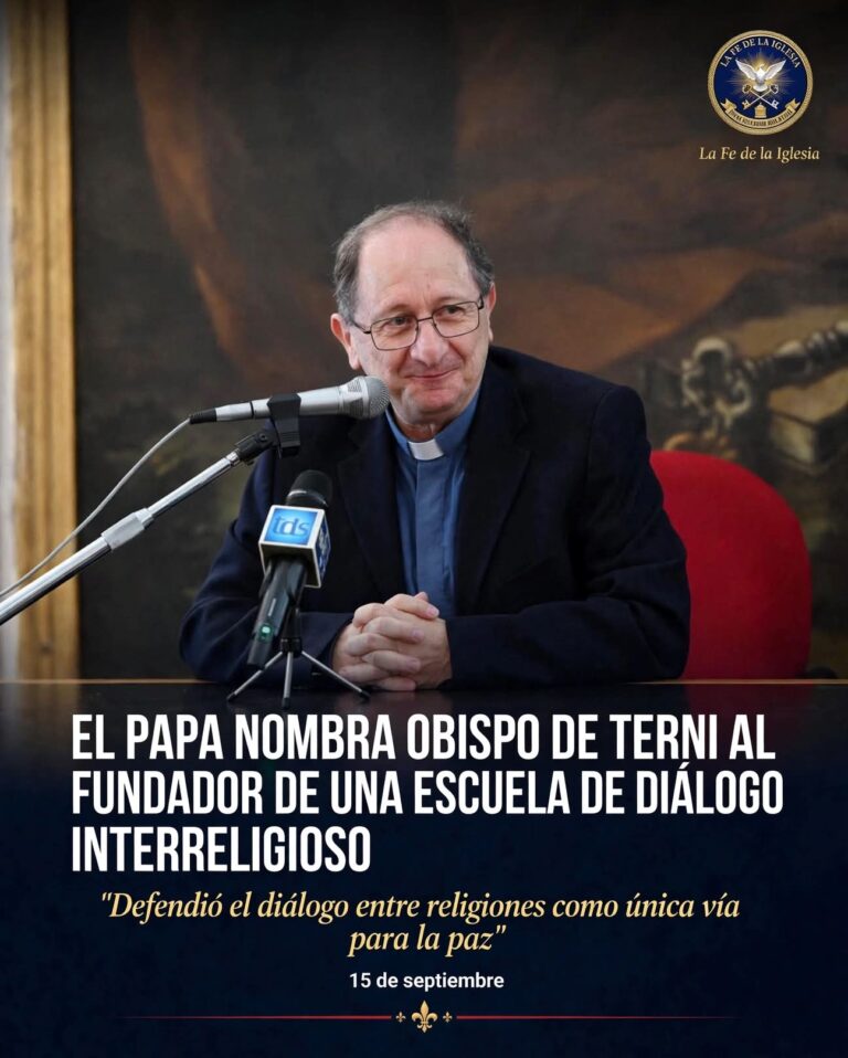 León XIV ha nombrado obispo de Terni-Narni-Amelia (Italia) a Mons. Alfonso Raimo, de 67 años, hasta ahora…