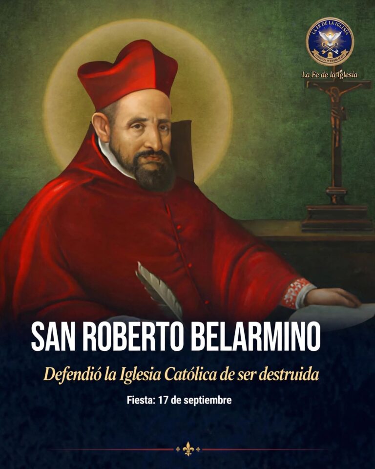 Cada 17 de septiembre la Iglesia celebra a San Roberto Belarmino (1542-1621), Doctor de la Iglesia, célebre…