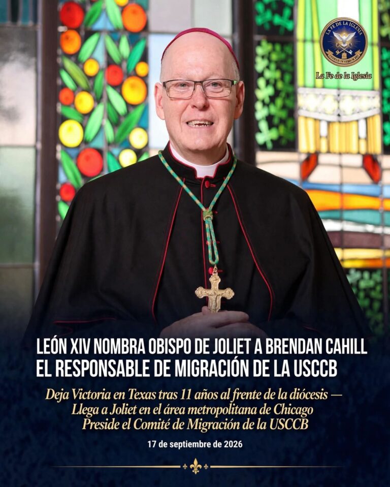 León XIV ha nombrado hoy Obispo de Joliet (Illinois), en el área metropolitana de Chicago, a Mons. Brendan…