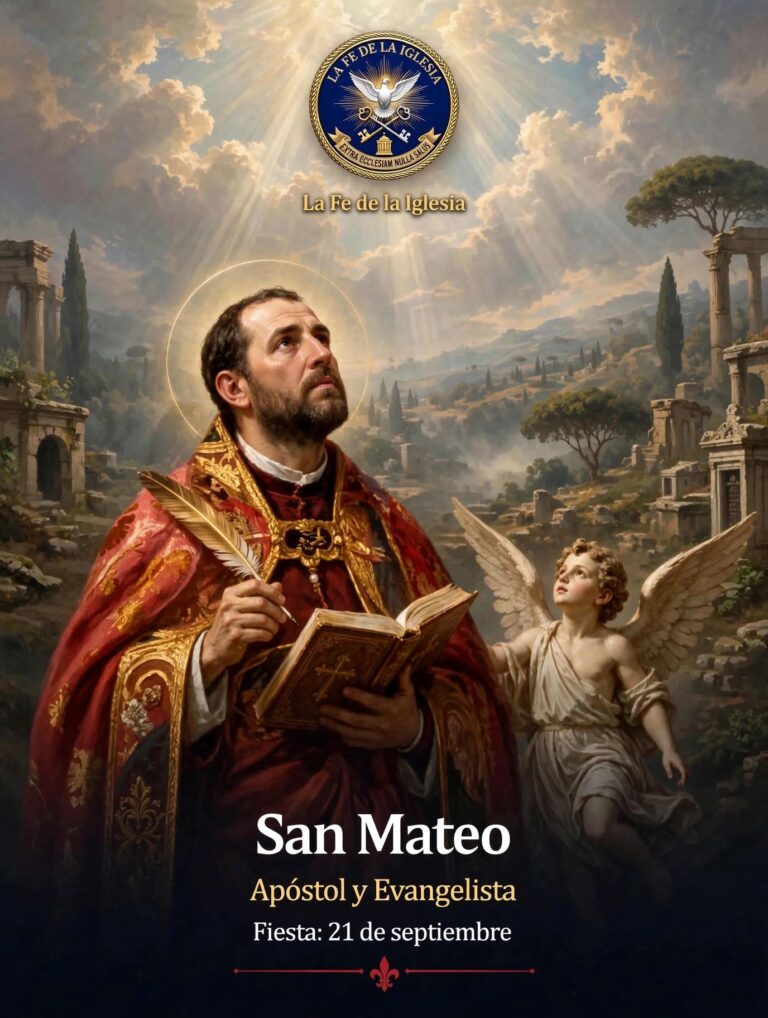 Cada 21 de septiembre la Iglesia Católica celebra a San Mateo, apóstol y evangelista