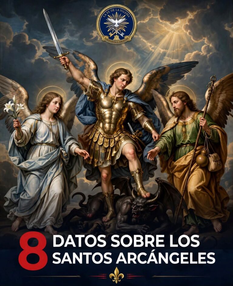 8 datos sobre los Santos Arcángeles😇 1. Son cercanos a los seres humanos: Los arcángeles pertenecen, según la…