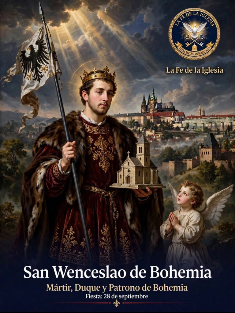 Hoy, 28 de septiembre, la Iglesia celebra a San Wenceslao, duque de Bohemia (en la actual República Checa)…