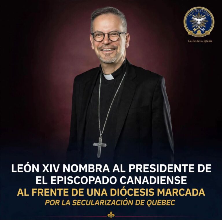 León XIV ha nombrado obispo de Trois-Rivières, en Quebec, a Mons. Pierre Goudreault, actual Presidente de la…