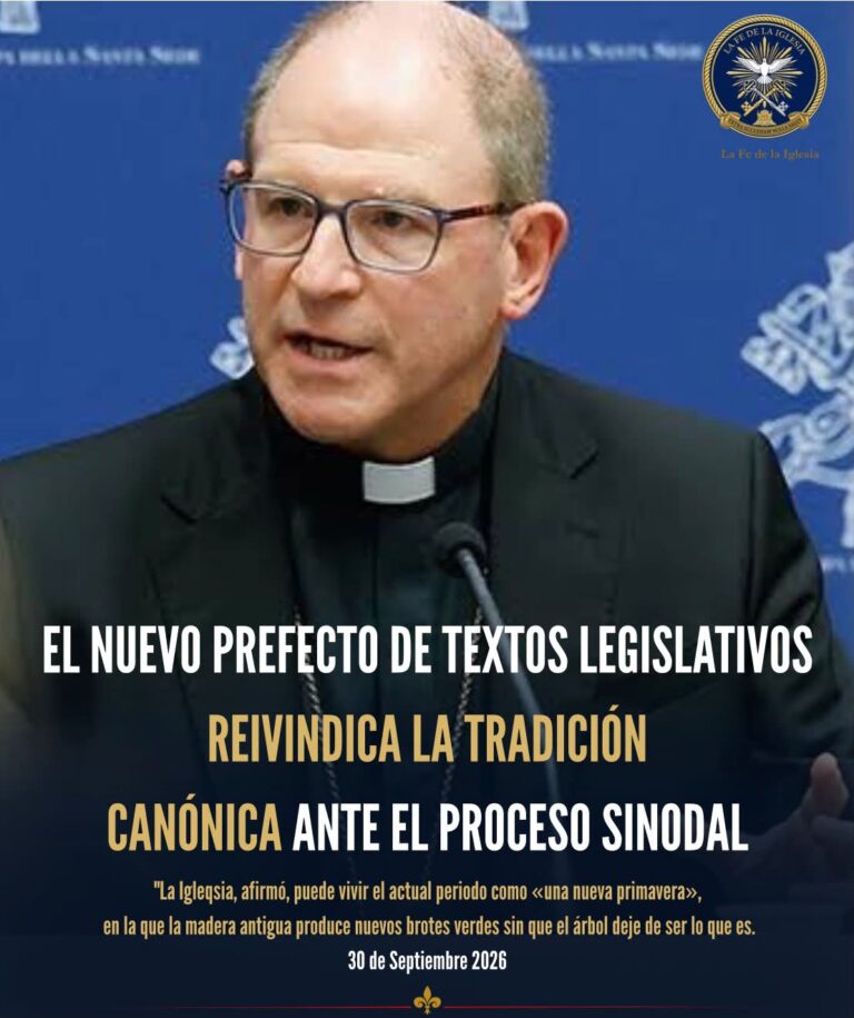 Mons. Anthony Randazzo, nuevo prefecto del Dicasterio para los Textos Legislativos nombrado por León XIV, ha…